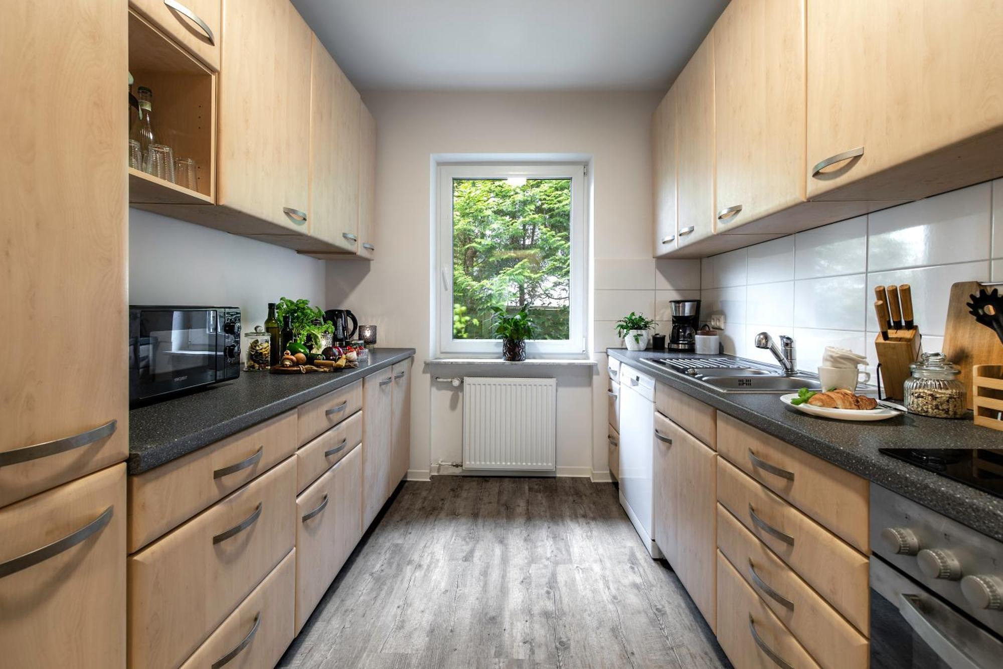 Arkadia Haus Alstertal Apartment Hamburg Bagian luar foto